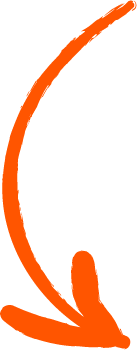 Curvy Down Arrow